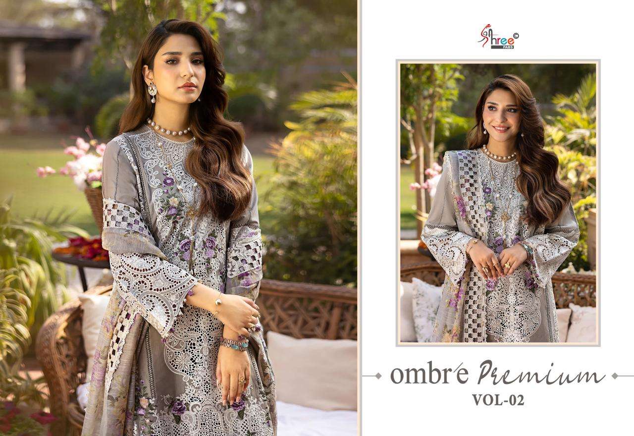 Shree fab ombre premium vol 2 Salwar Kameez Wholesale textile market in Surat