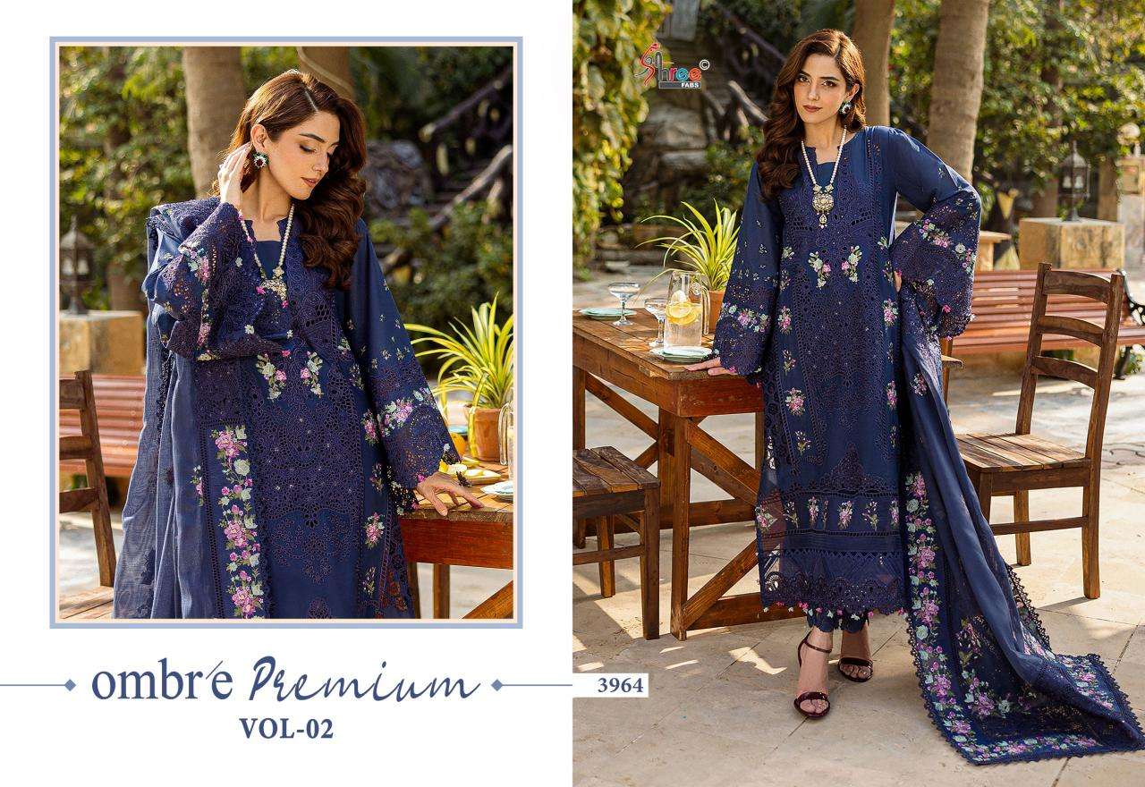 Shree fab ombre premium vol 2 Salwar Kameez Wholesale textile market in Surat