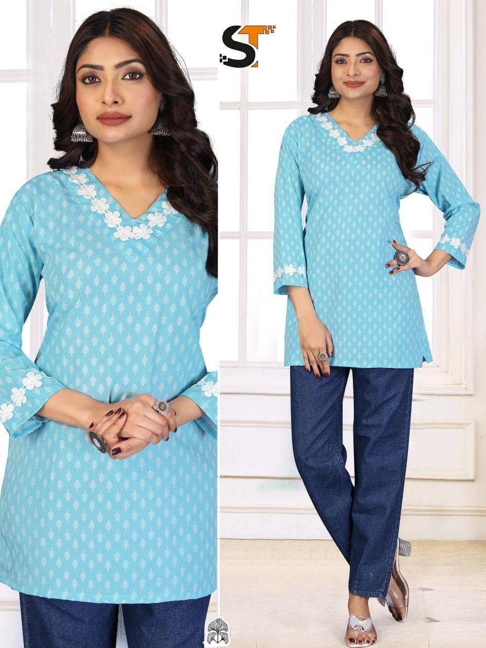 Shree salasar cotton printed Kurtis wholesale suppliers
