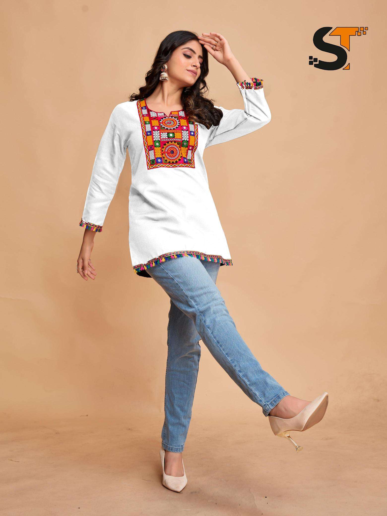 Shree salasar cotton short Wholesale Kurti market in india
