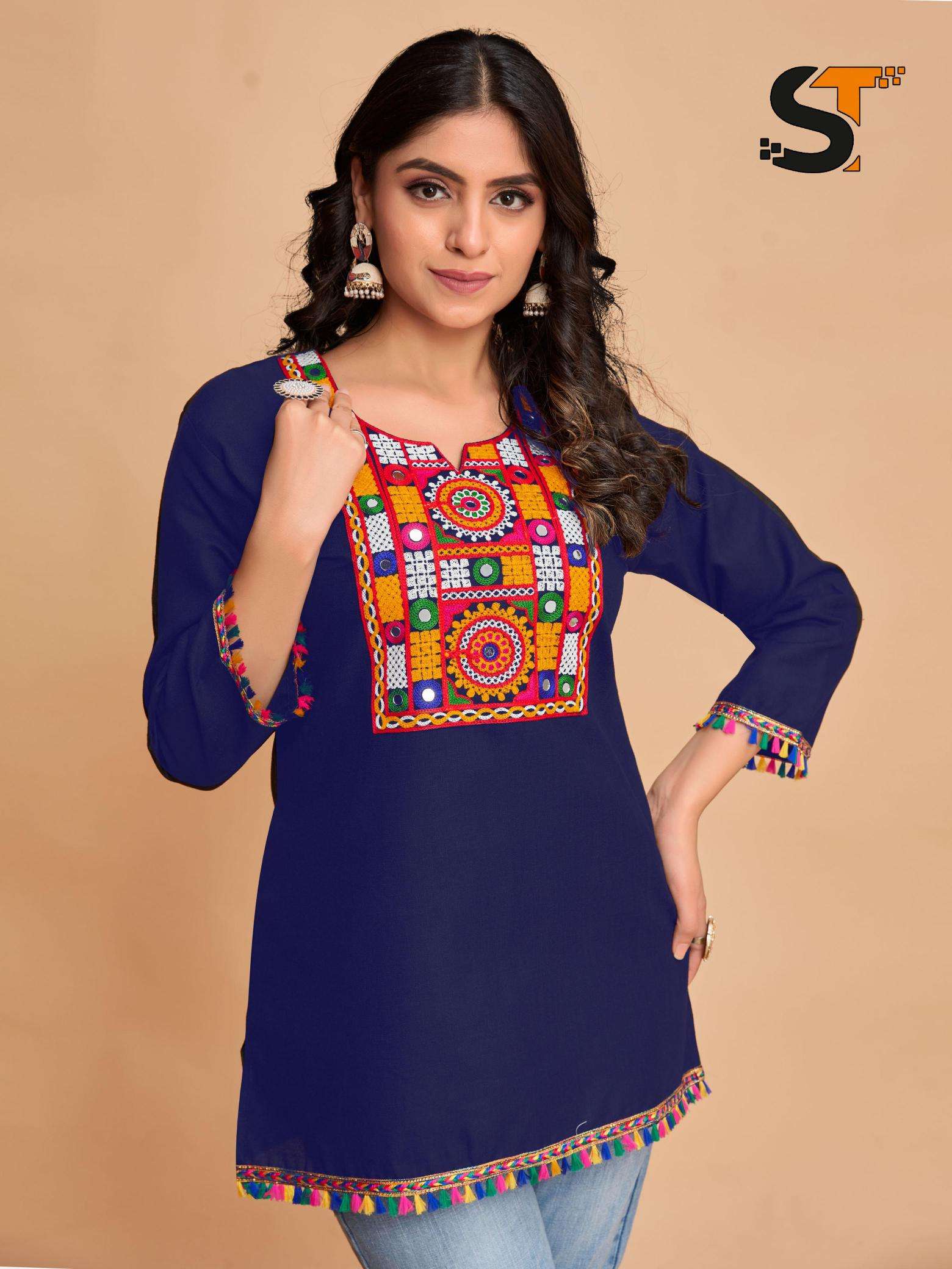 Shree salasar cotton short Wholesale Kurti market in india