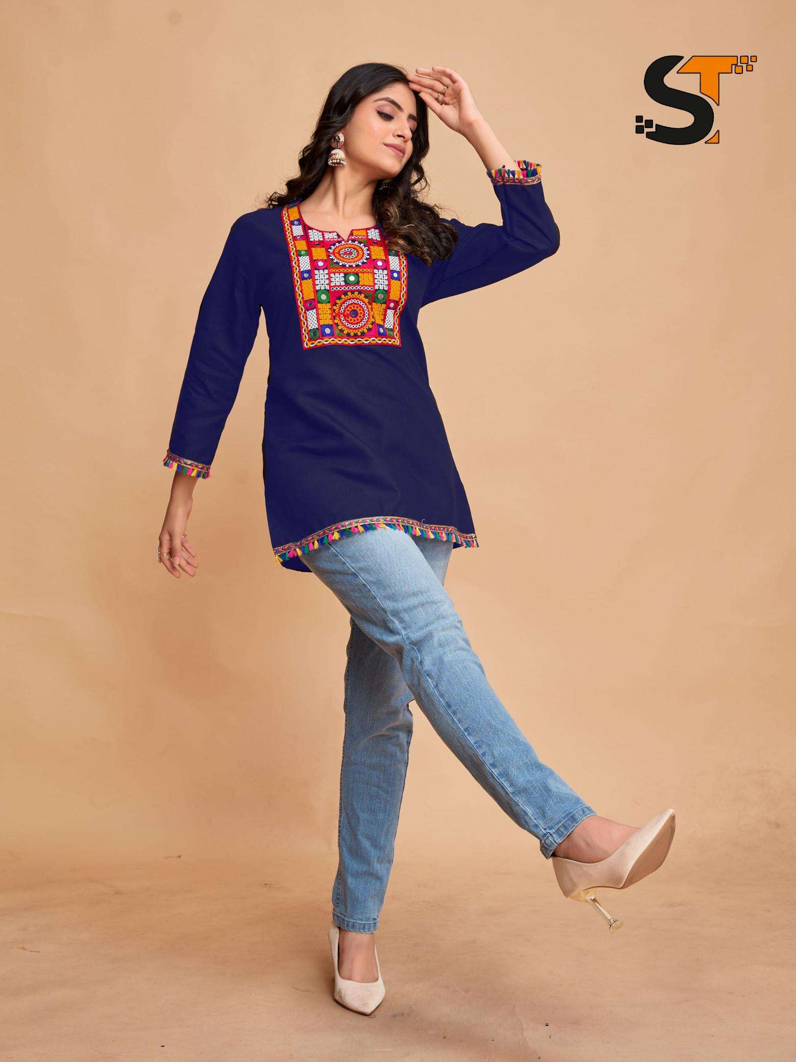 Shree salasar cotton short Wholesale Kurti market in india