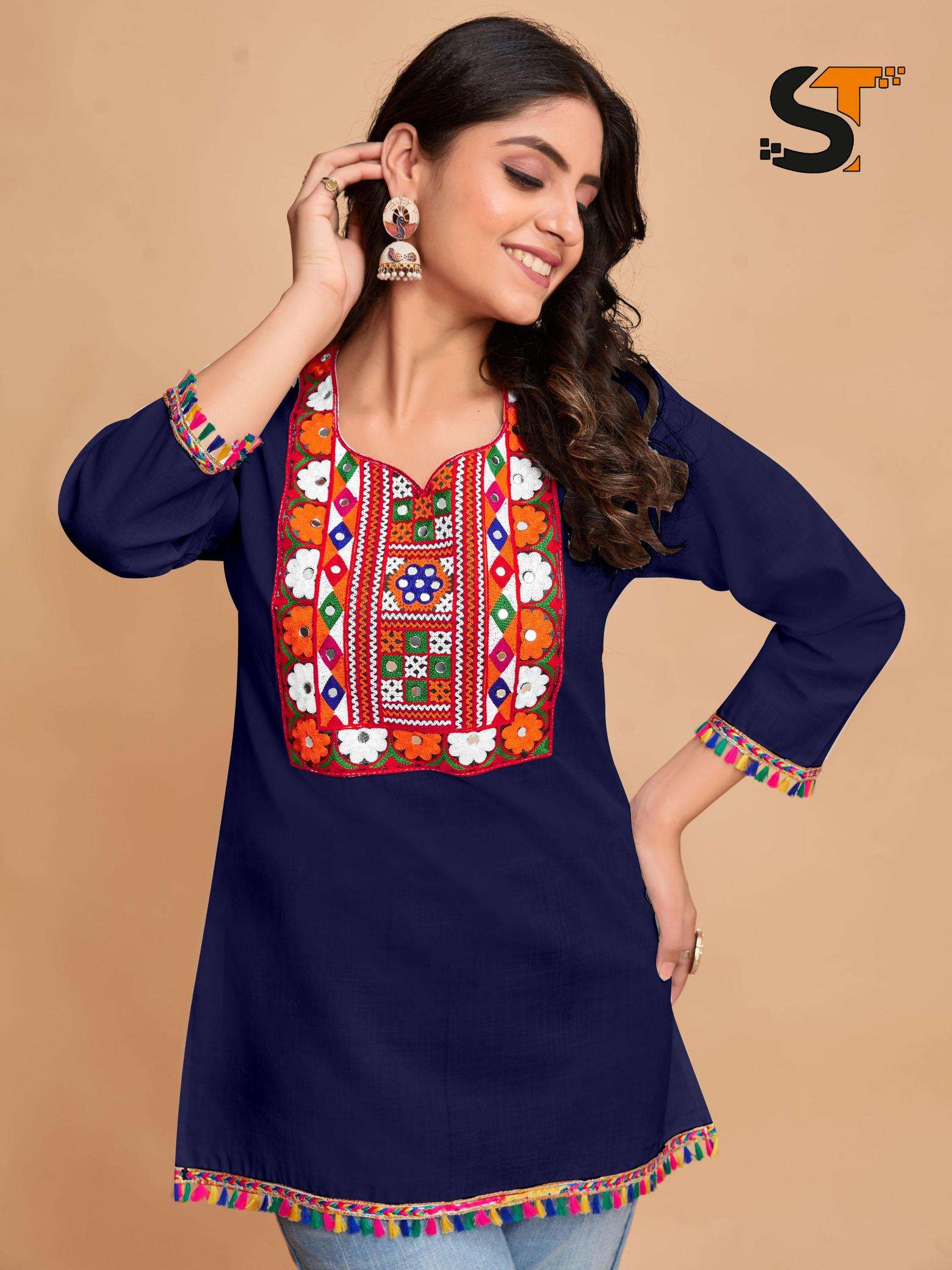 Shree salasar cotton short Wholesale Kurti market in india