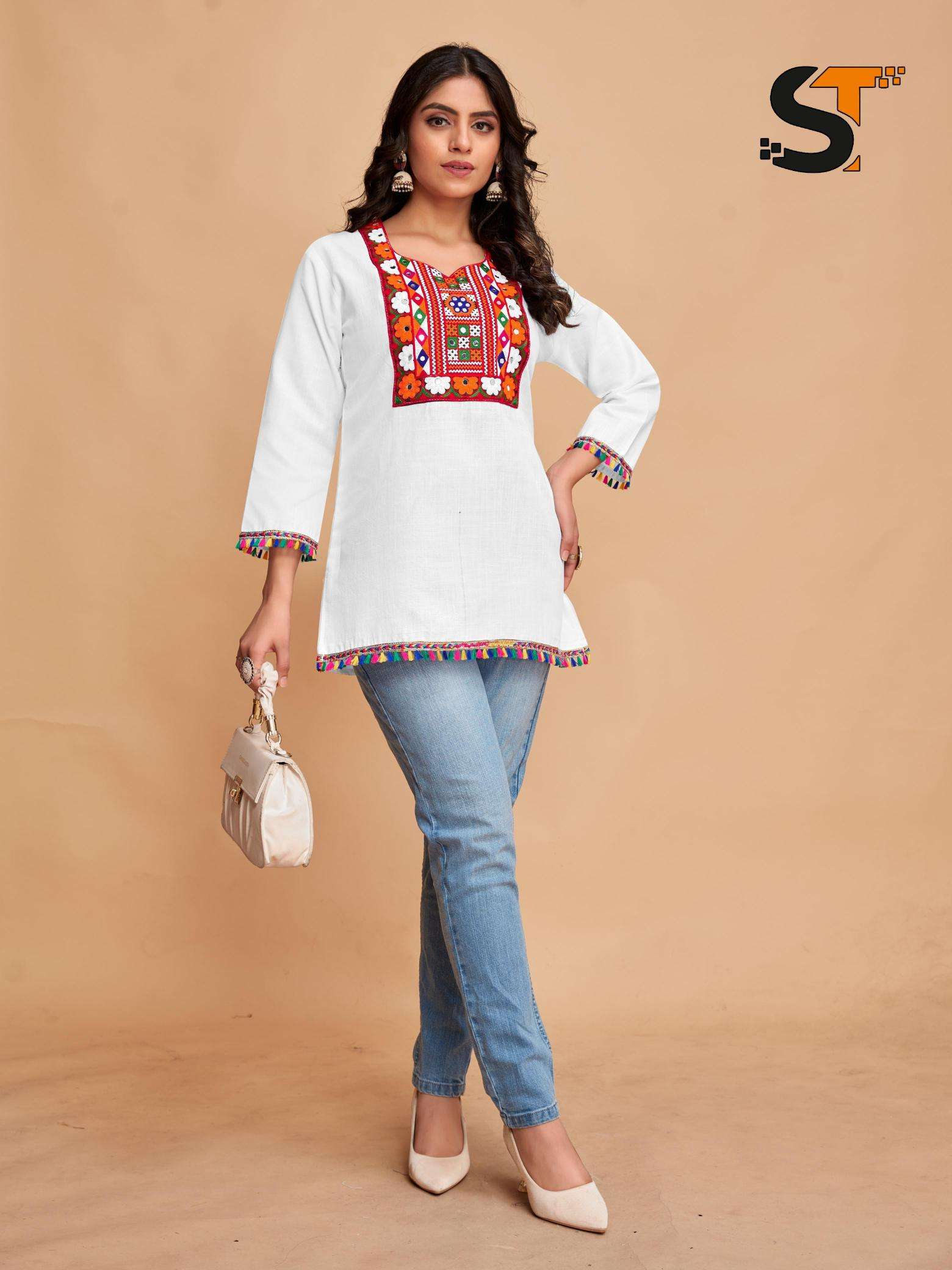 Shree salasar cotton short Wholesale Kurti market in india