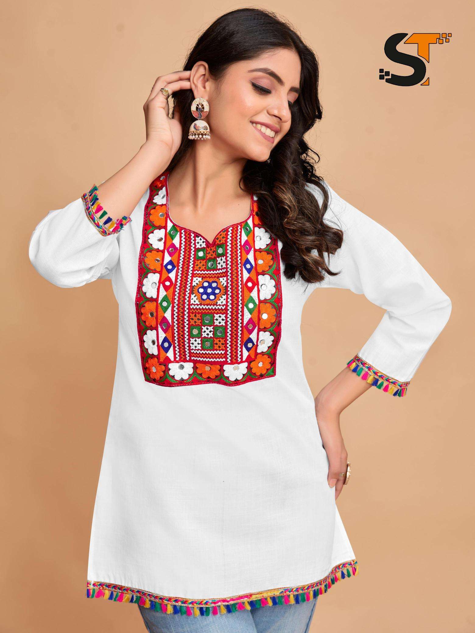 Shree salasar cotton short Wholesale Kurti market in india