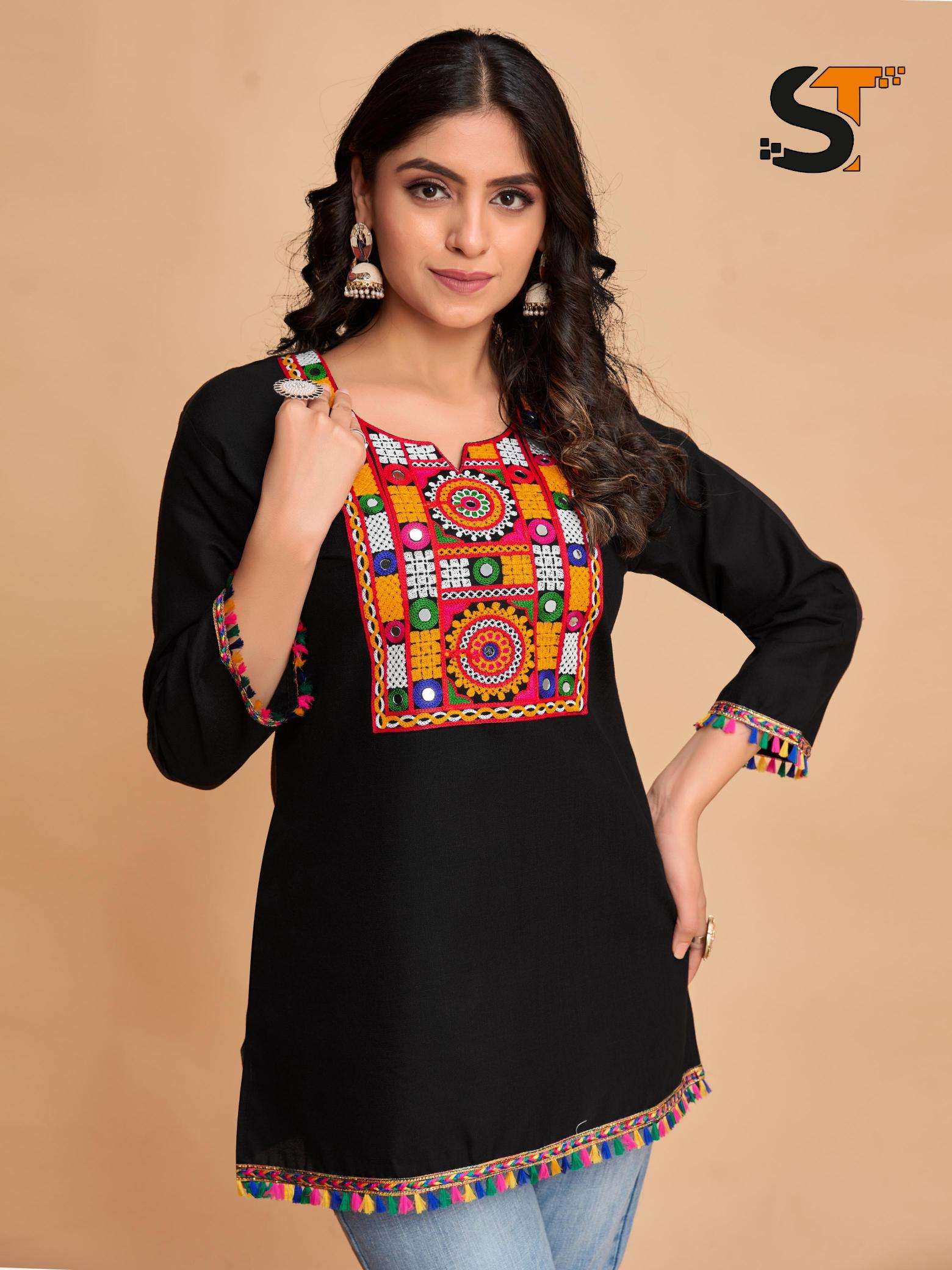 Shree salasar cotton short Wholesale Kurti market in india