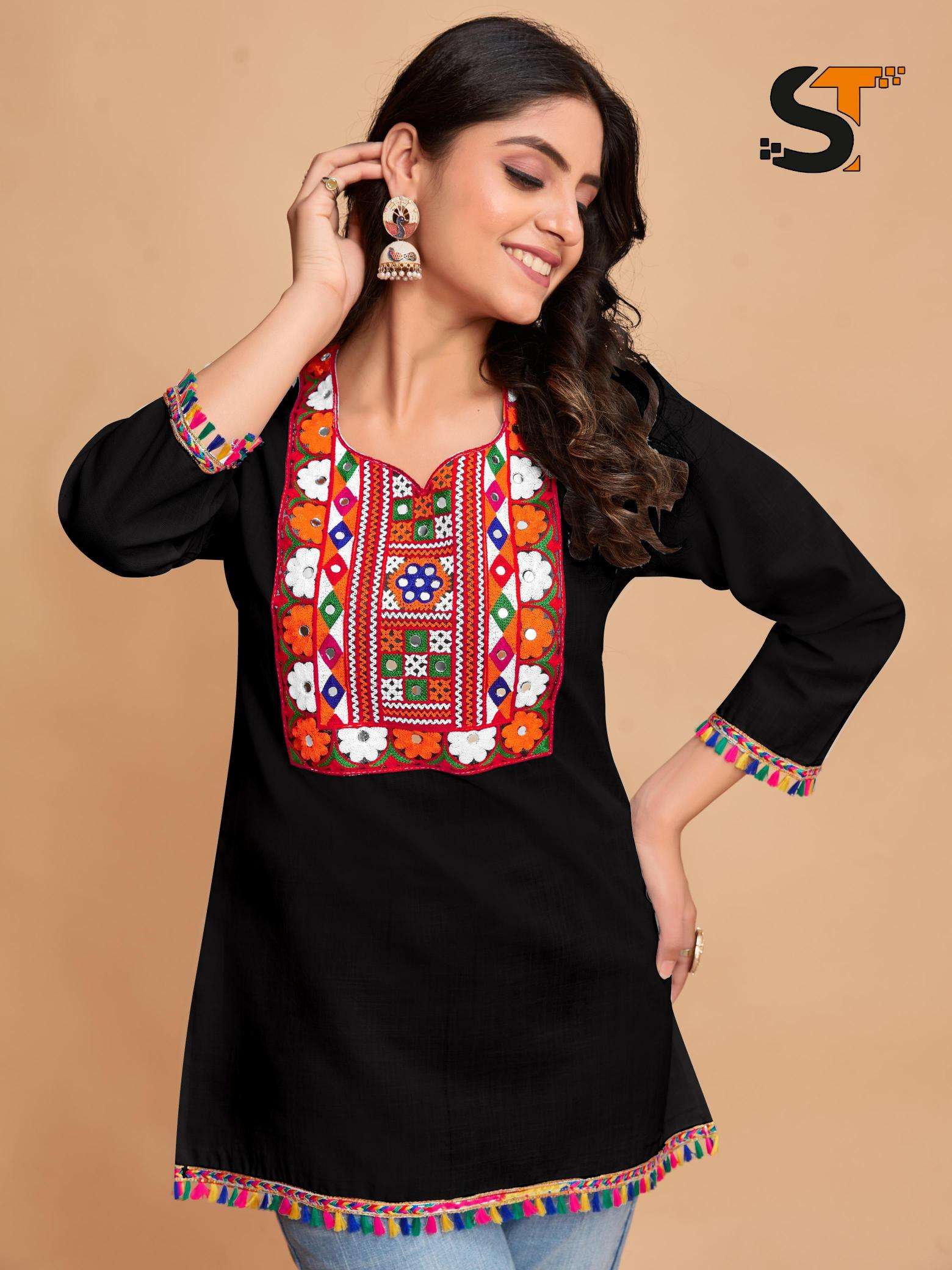 Shree salasar cotton short Wholesale Kurti market in india