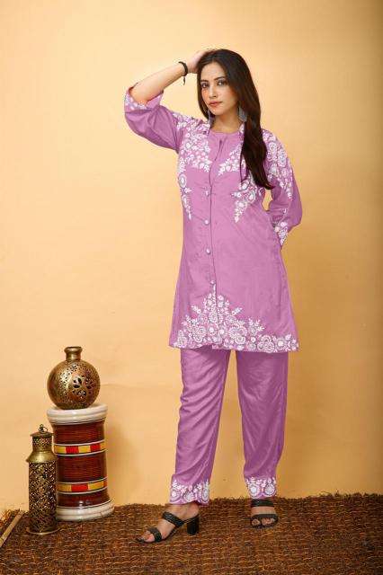 Shree salasar Mf present rayon coord set Indian Kurti wholesale suppliers