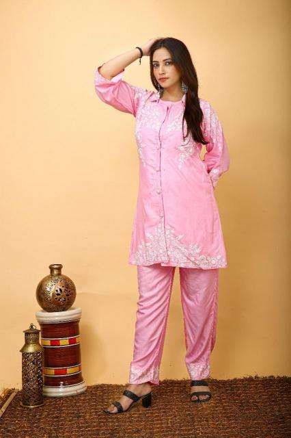 Shree salasar Mf present rayon coord set Indian Kurti wholesale suppliers