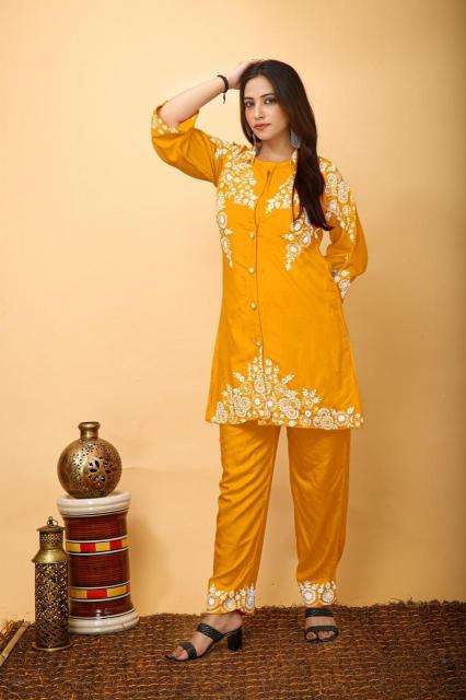Shree salasar Mf present rayon coord set Indian Kurti wholesale suppliers