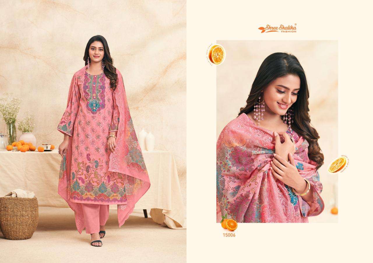 Shree salika mahjabeen vol 15 Dress material suppliers online
