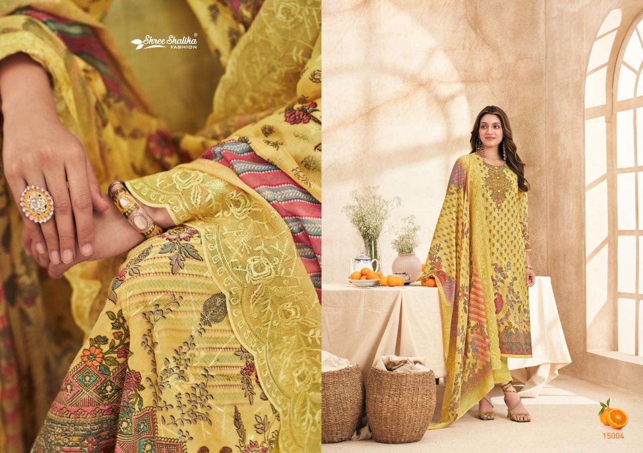 Shree salika mahjabeen vol 15 Dress material suppliers online