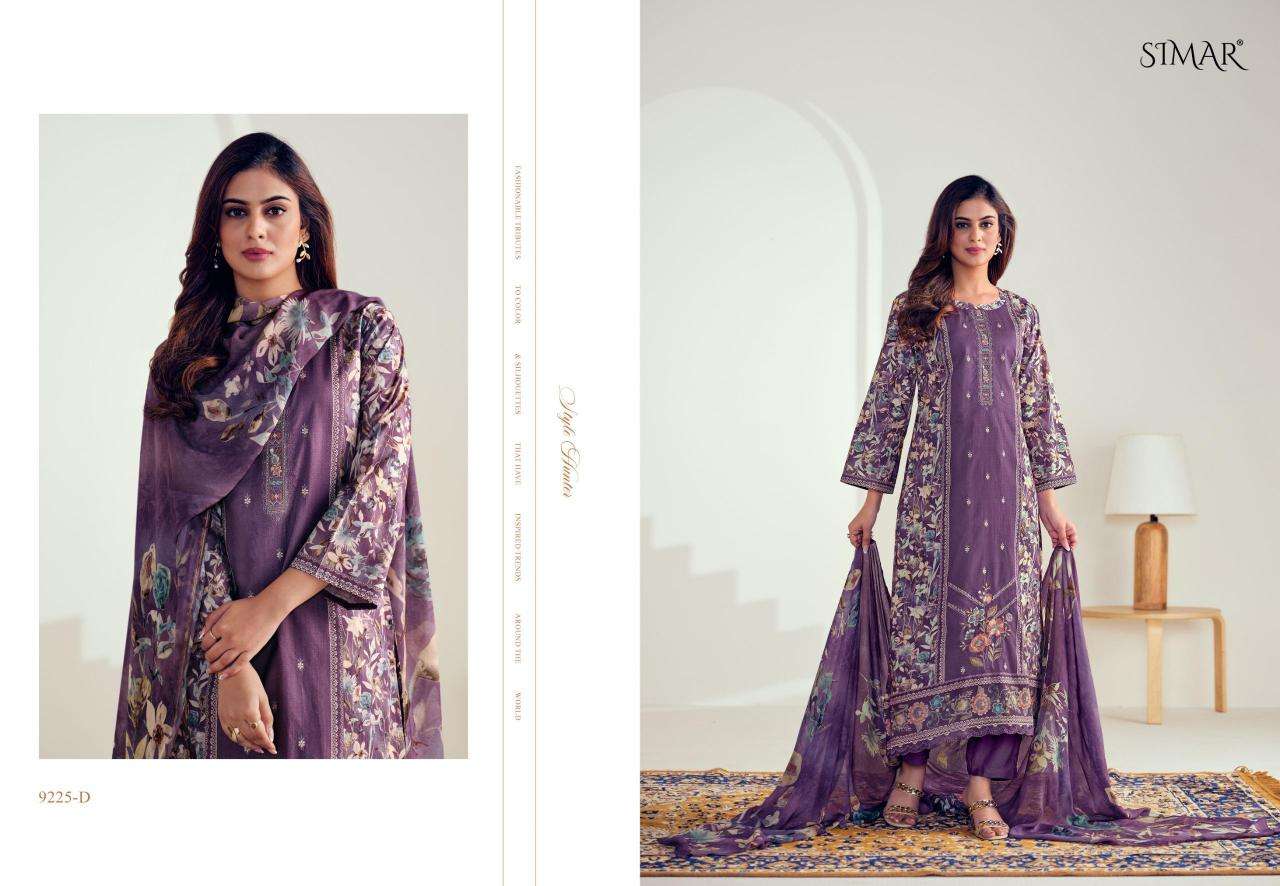 Simar glossy Affordable dress materials online in Delhi