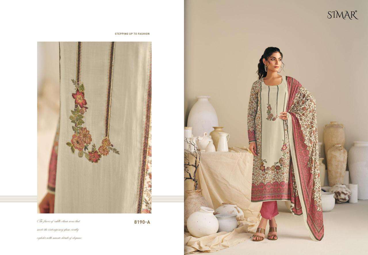 Simar glossy fenna Dress materials manufacturers In surat