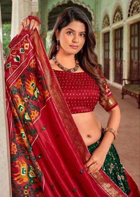 Sitara Tussar Silk lehenga wholesale in chennai