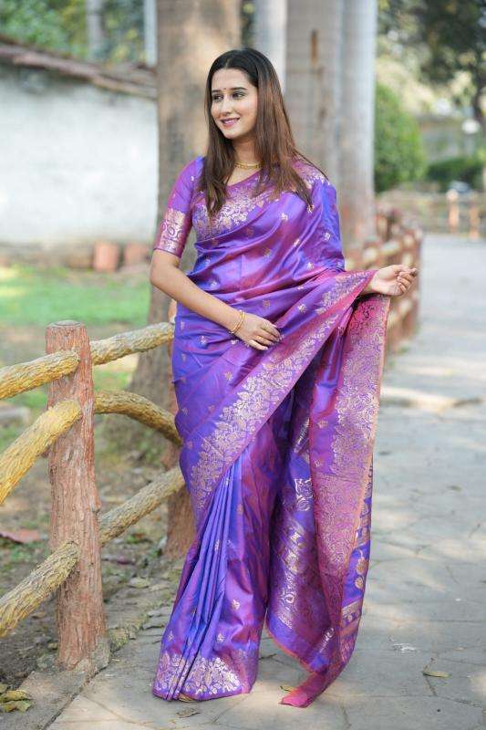 Soft and pure banarasi silk Saree wholesalers online