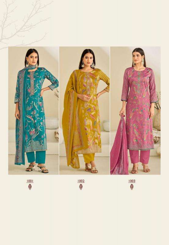 Suryajyoti karishma vol-01 Dress material wholesalers in Ahmedabad