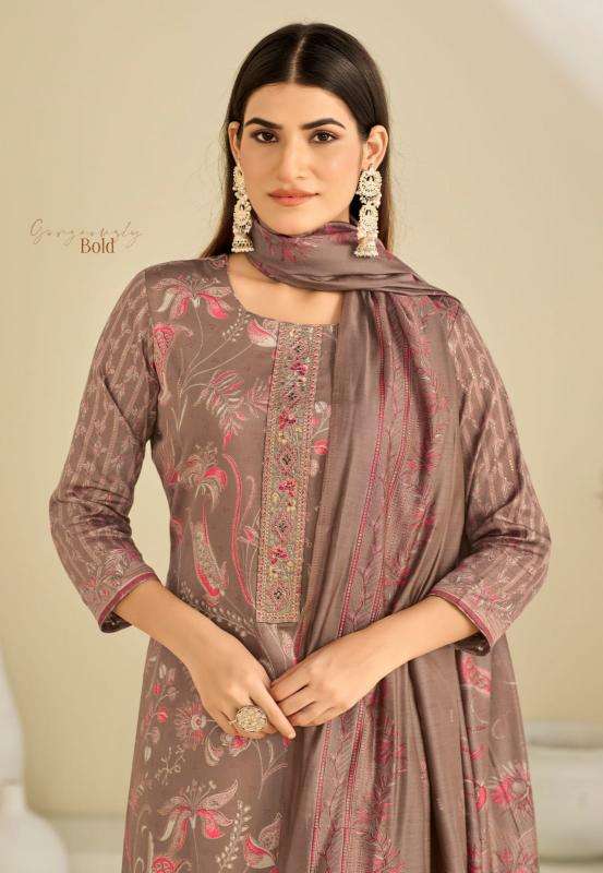 Suryajyoti karishma vol-01 Dress material wholesalers in Ahmedabad