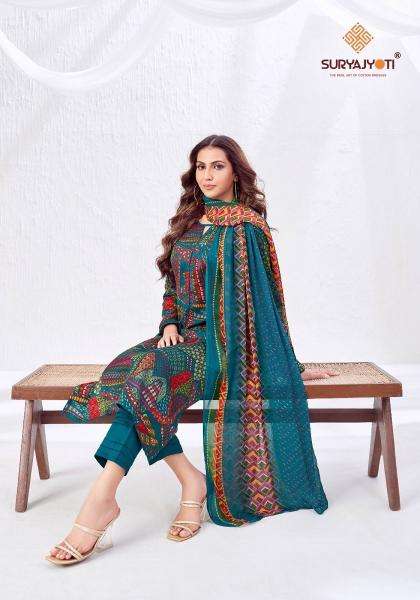 Suryajyoti naisha vol-48 Dress material wholesale market in Mumbai