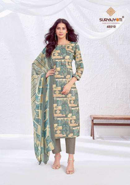 Suryajyoti naisha vol-48 Dress material wholesale market in Mumbai