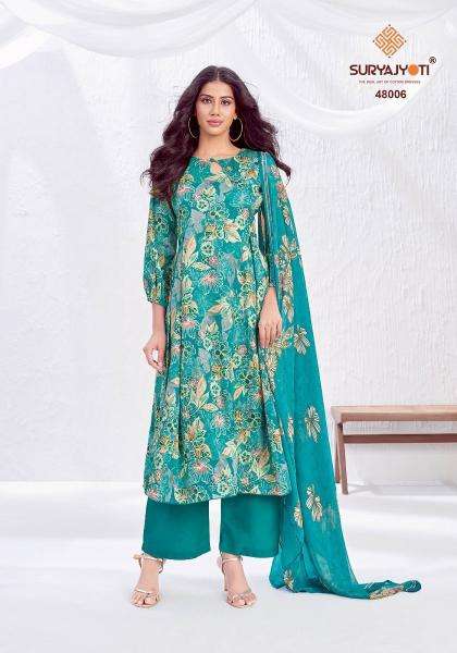 Suryajyoti naisha vol-48 Dress material wholesale market in Mumbai