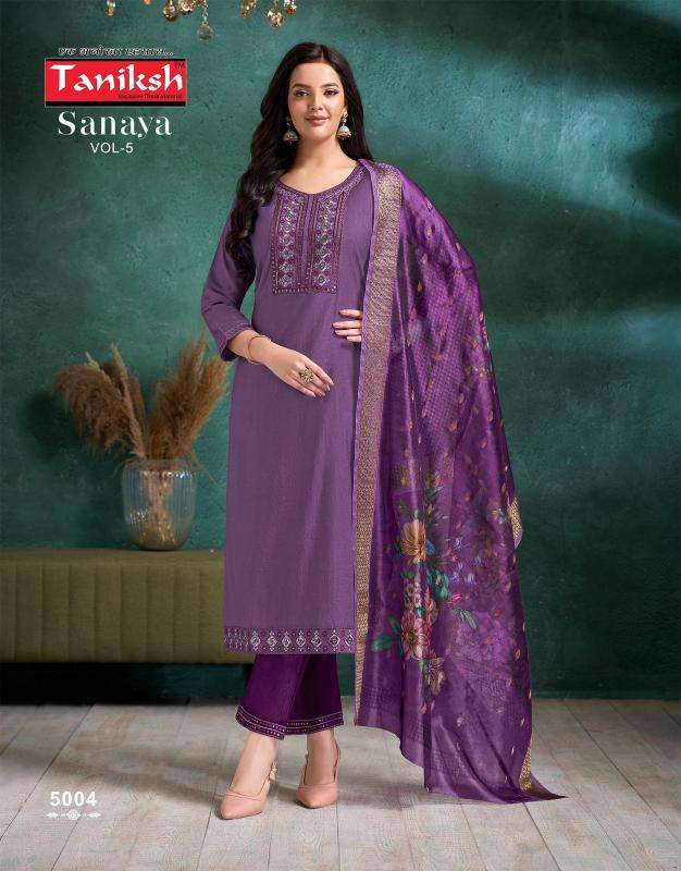 Taniksh sanaya vol 5 Kurtis in Ahmedabad market