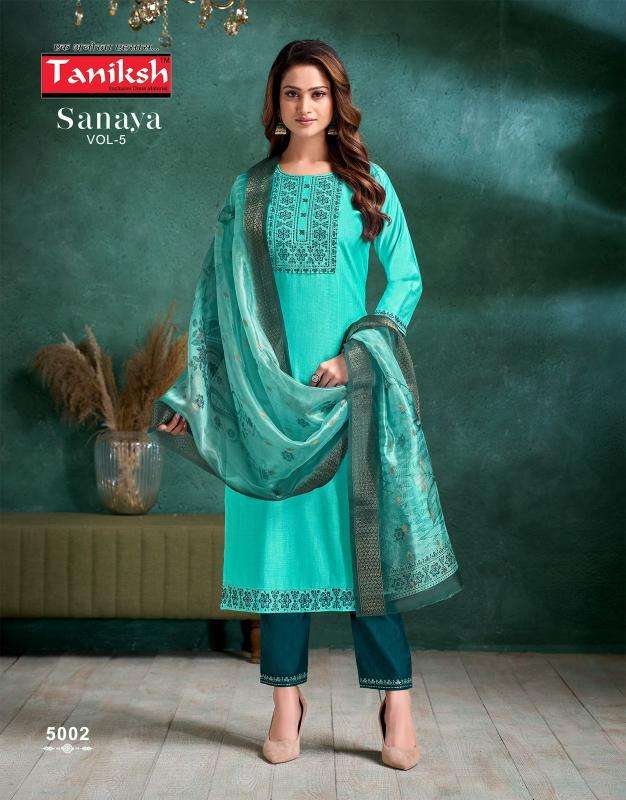 Taniksh sanaya vol 5 Kurtis in Ahmedabad market