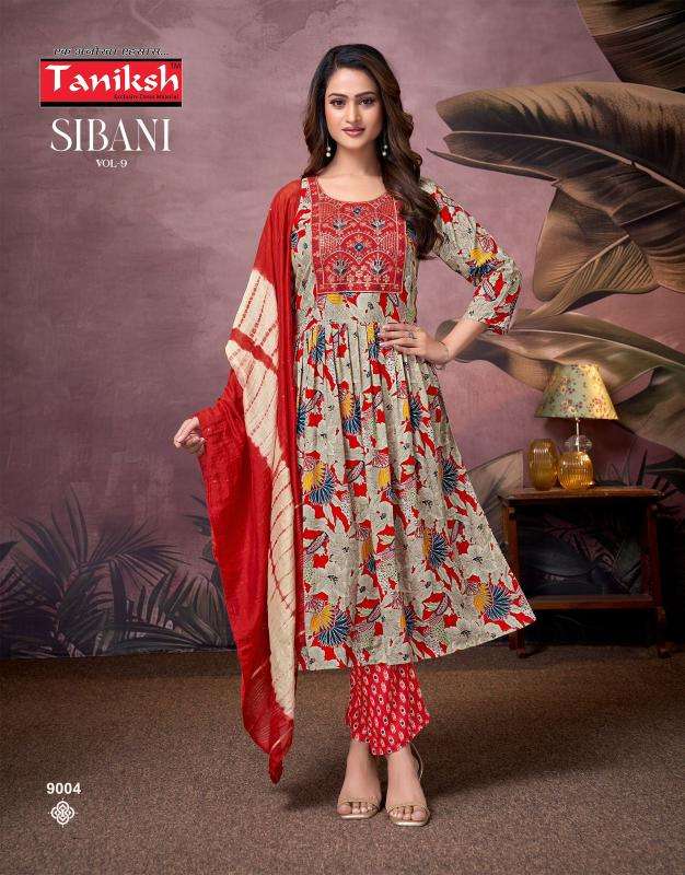 Taniksh sibani vol 9 Kurtis wholesale market