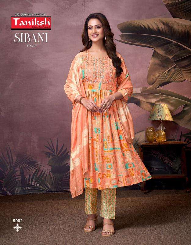 Taniksh sibani vol 9 Kurtis wholesale market