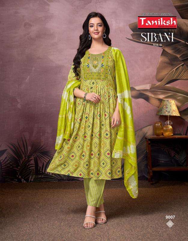Taniksh sibani vol 9 Kurtis wholesale market