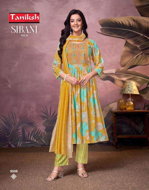 Taniksh sibani vol 9 Kurtis wholesale market