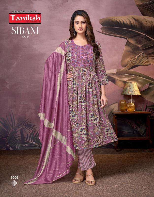 Taniksh sibani vol 9 Kurtis wholesale market