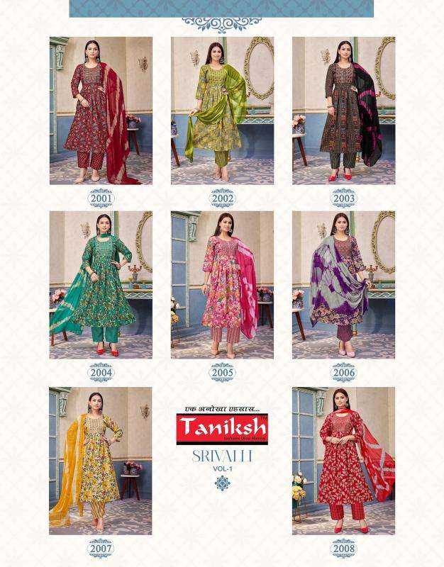 Taniksh srivalli vol 2 Kurtis wholesale market in Kolkata