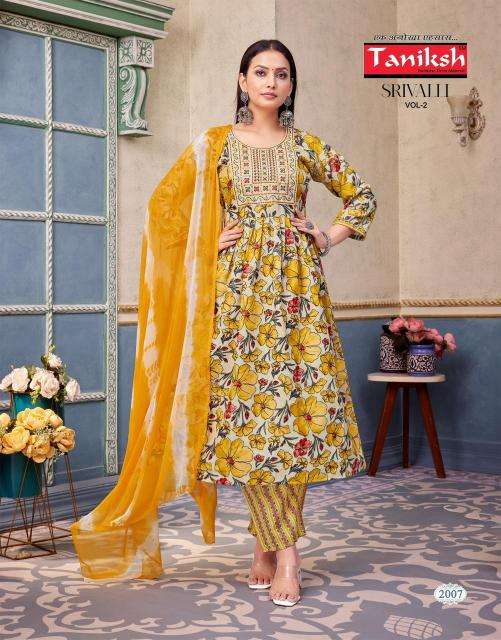 Taniksh srivalli vol 2 Kurtis wholesale market in Kolkata