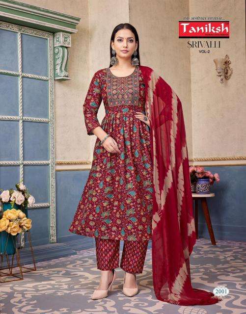 Taniksh srivalli vol 2 Kurtis wholesale market in Kolkata