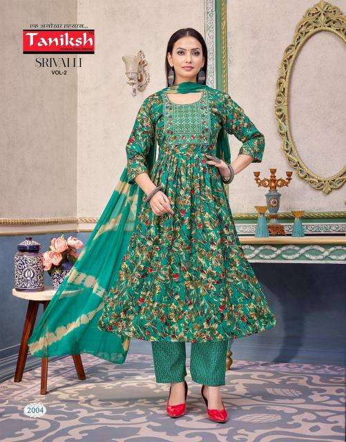 Taniksh srivalli vol 2 Kurtis wholesale market in Kolkata