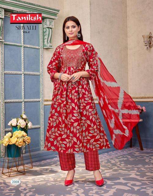 Taniksh srivalli vol 2 Kurtis wholesale market in Kolkata