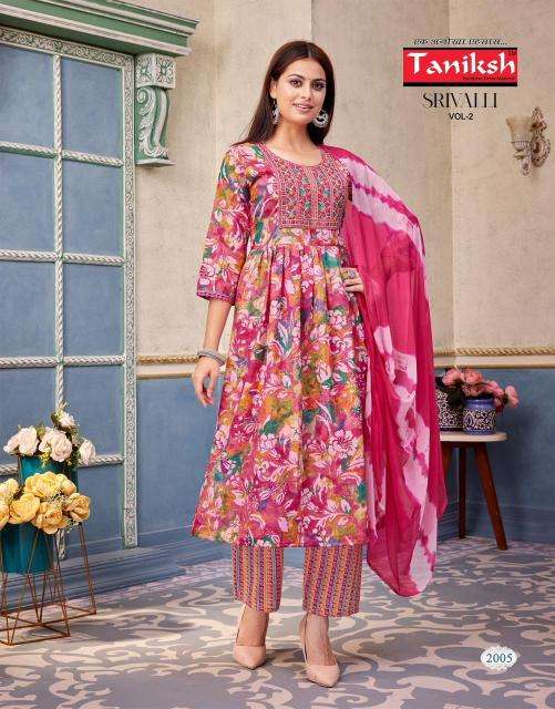 Taniksh srivalli vol 2 Kurtis wholesale market in Kolkata