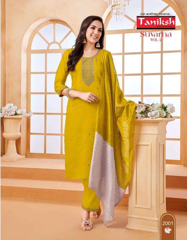 Taniksh suvarna vol 2 Kurti suppliers