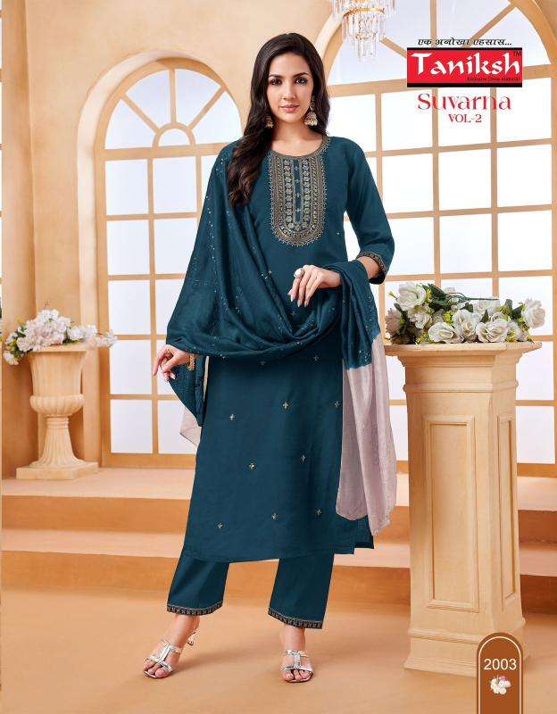Taniksh suvarna vol 2 Kurti suppliers