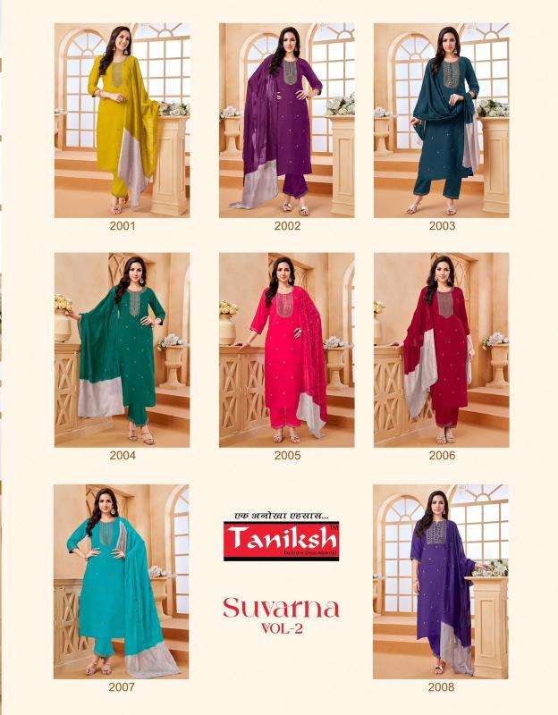 Taniksh suvarna vol 2 Kurti suppliers