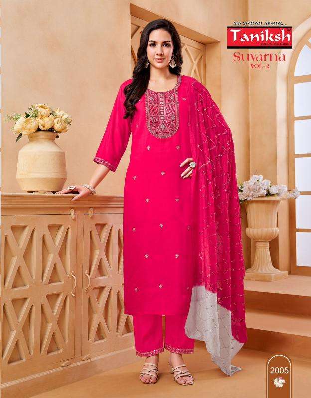 Taniksh suvarna vol 2 Kurti suppliers