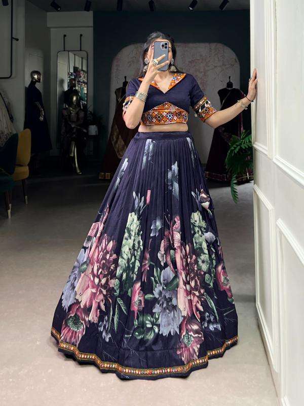 Tasar Silk Co-ord Set 1734 Wholesale lehenga choli suppliers in India