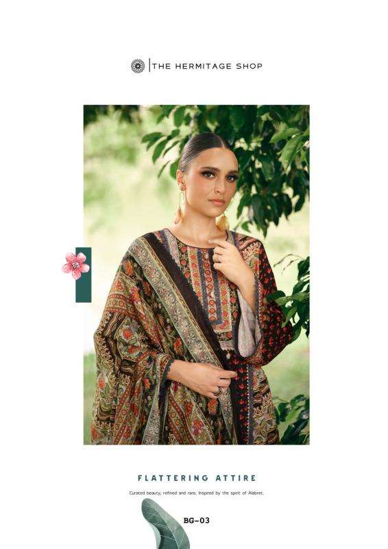 The hermitage shop bagh edition 4 Printed dress materials wholesale