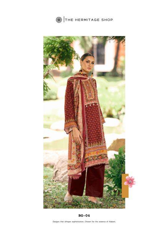 The hermitage shop bagh edition 4 Printed dress materials wholesale