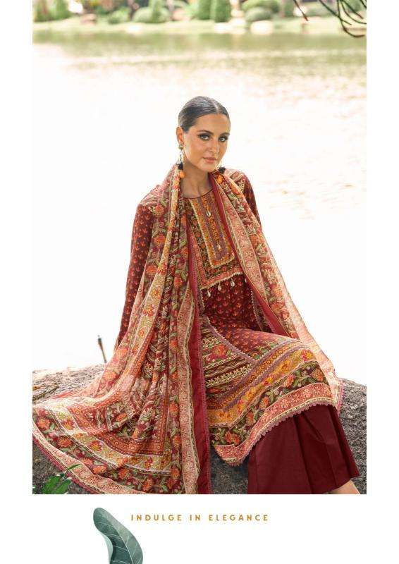 The hermitage shop bagh edition 4 Printed dress materials wholesale