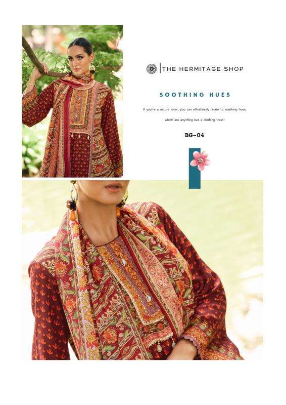 The hermitage shop bagh edition 4 Printed dress materials wholesale
