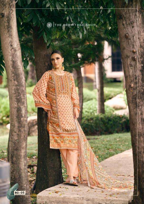 The hermitage shop bagh edition 4 Printed dress materials wholesale