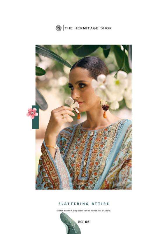 The hermitage shop bagh edition 4 Printed dress materials wholesale