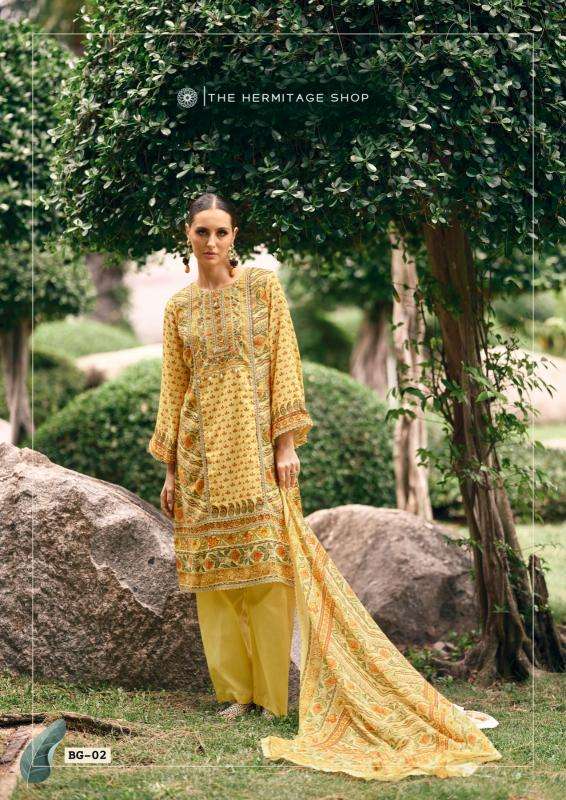 The hermitage shop bagh edition 4 Printed dress materials wholesale